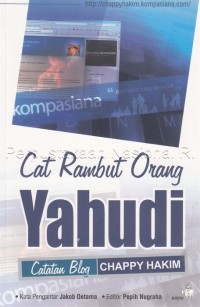 Cat rambut orang yahudi : Catatan blog chappy haikim