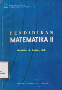 Pendidikan matematika II