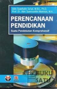 Perencanaan pendidikan : suatu pendekatan komprehensif
