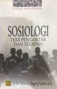 Sosiologi : teks pengantar dan terapan